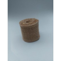 Лента джутовая 5см*2 м цв. натуральный